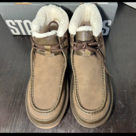 Stacy Adams Cosmo Chukka Boots Brown Mens Size 12M main image 4